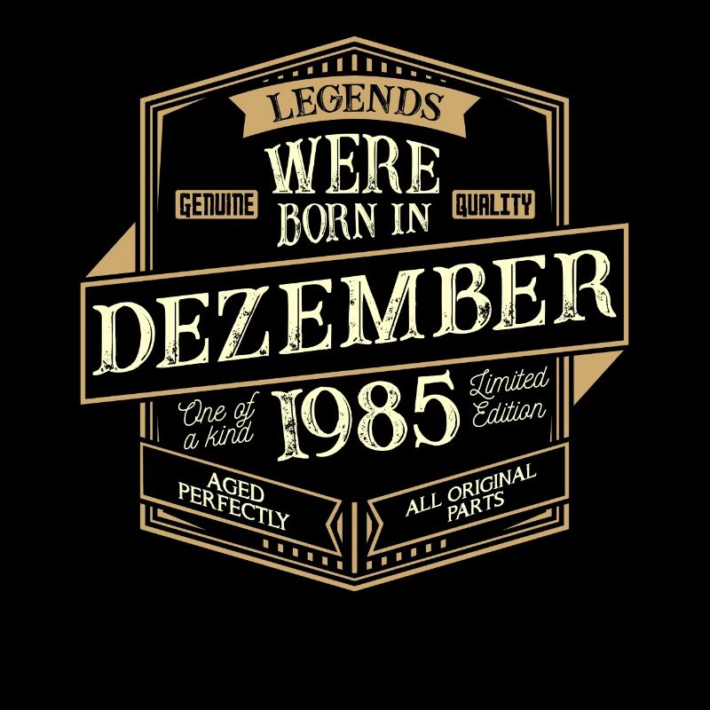 December 1985 Birthday Man