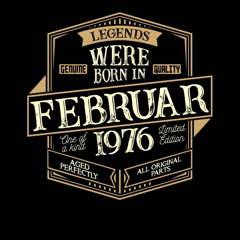 Februar 1976 Geburtstag Mann
