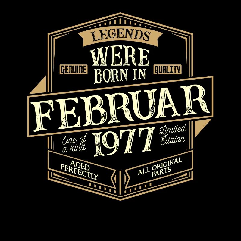 Februar 1977 Geburtstag Mann