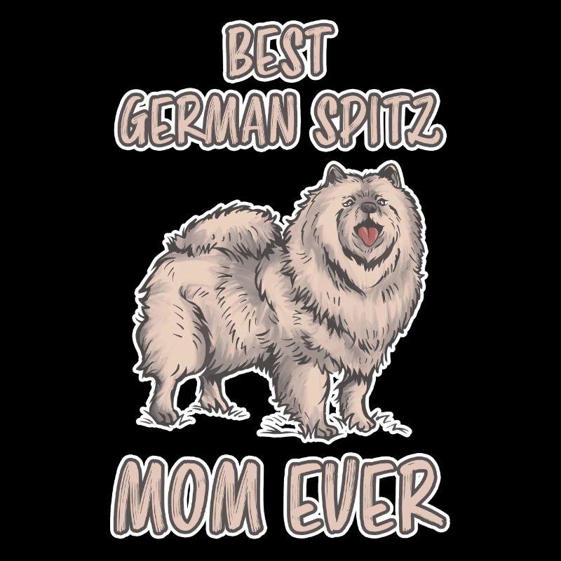 Deutsche Spitze Spruch Mama Hunde Mutter Geschenk