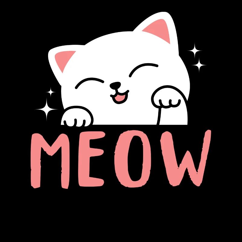 Chat Miaou Mignon Chaton Kawaii