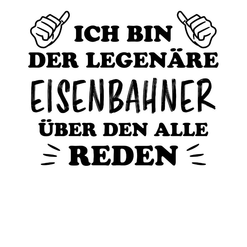 Eisenbahner Spruch Eisenbahn Lokführer Geschenk