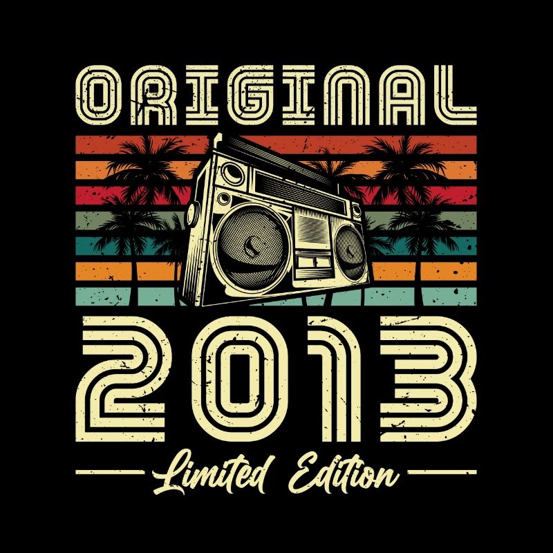 Vintage Retro 2013 Original Geburtstagsgeschenk