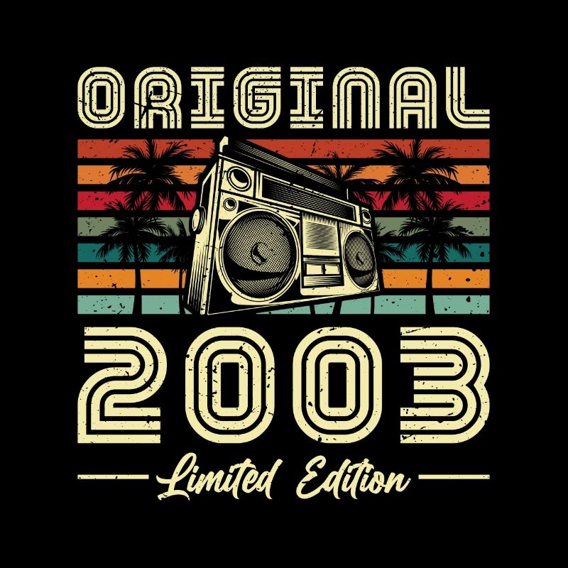 Vintage Retro 2003 Geburtstagsgeschenk