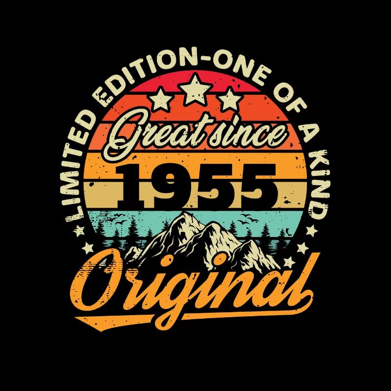 1955 Vintage Retro Geburtstagsgeschenk