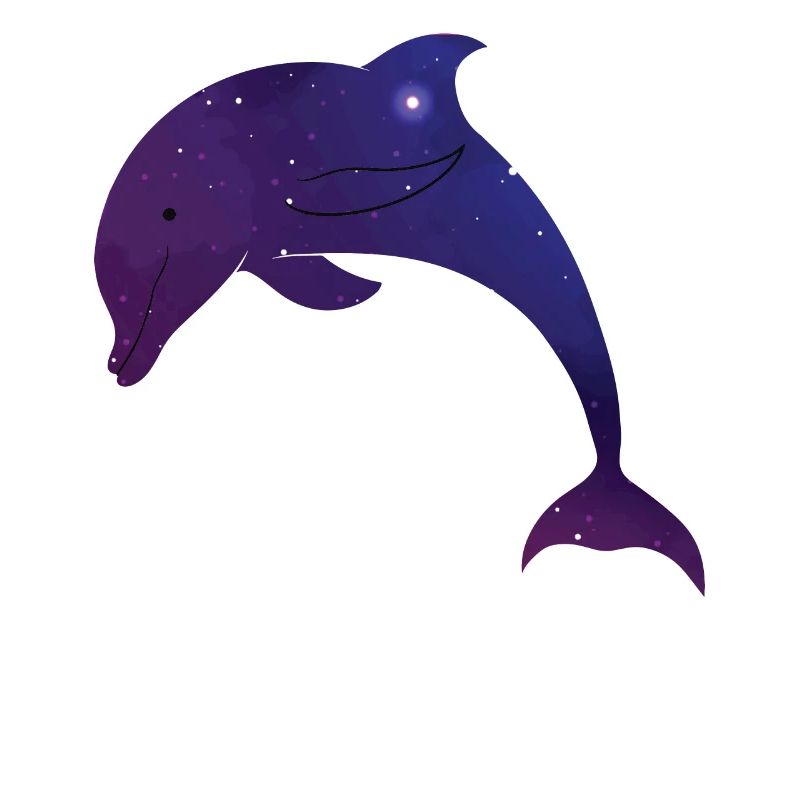 Galaxie de l’espace Dolphin
