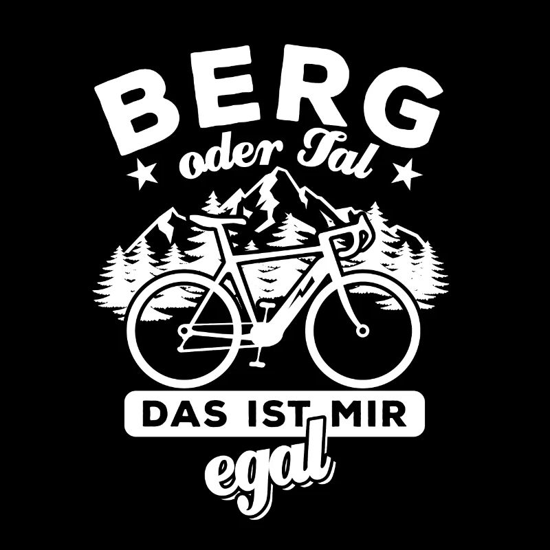E Bike - Berg oder Tal ist mir egal