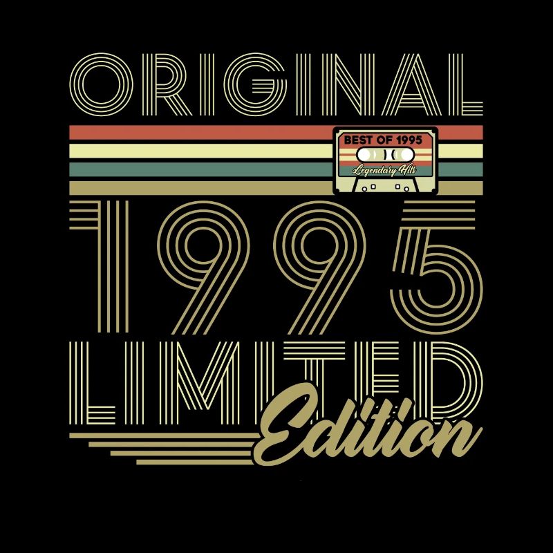 1995 Vintage Retro Geburtstagsgeschenk