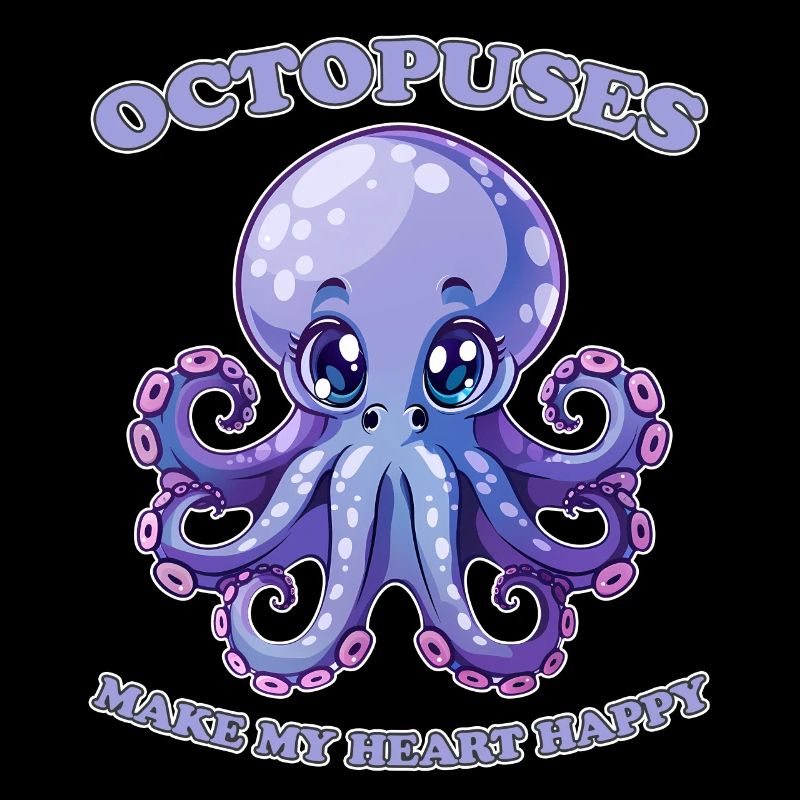 Funny Octopus Cephalopod Squid Gift