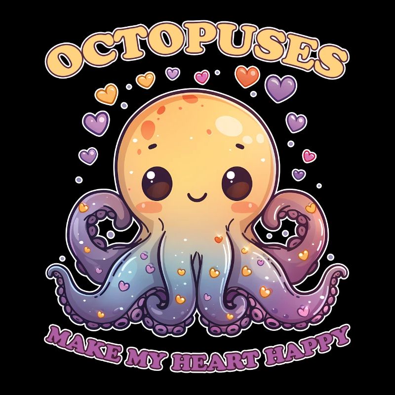 Funny Octopus Cephalopod Squid Gift