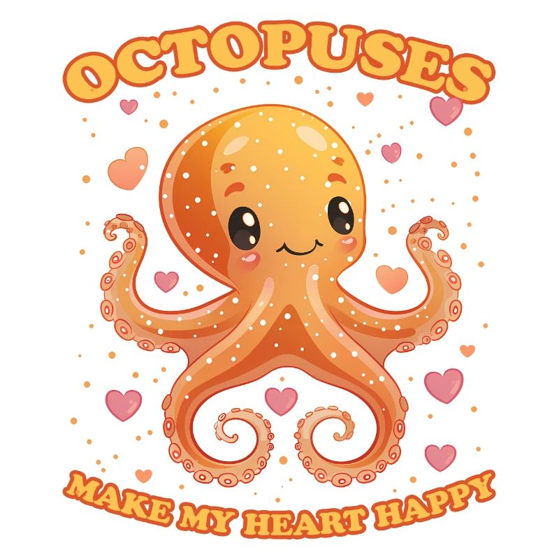 Funny Octopus Cephalopod Squid Gift
