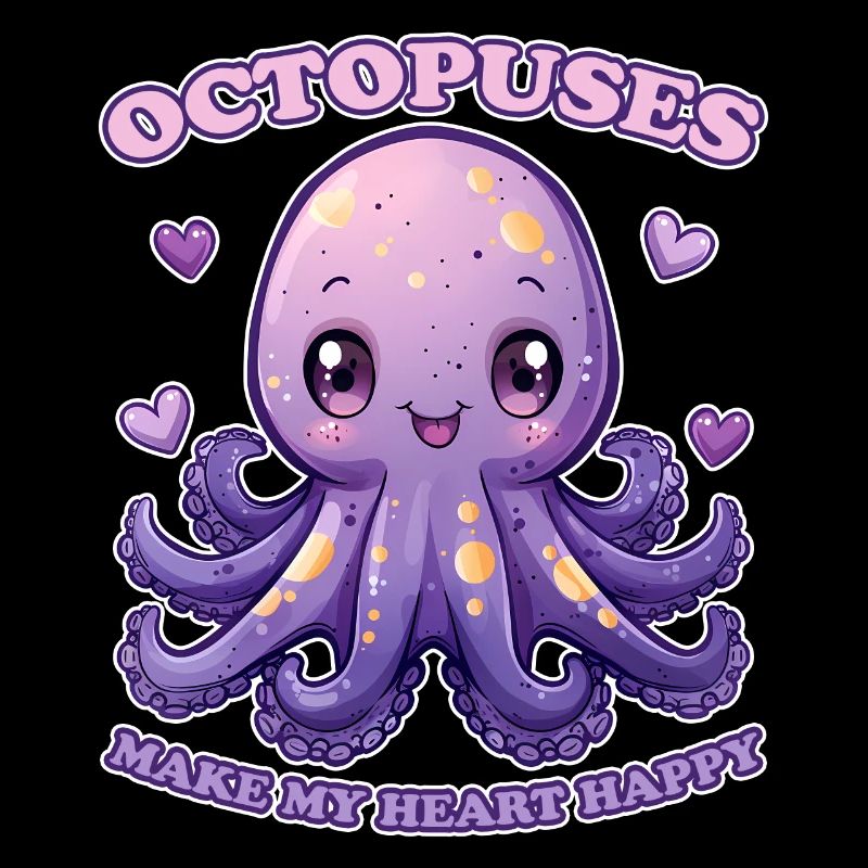 Funny Octopus Cephalopod Squid Gift