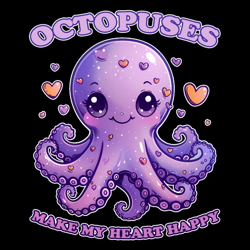 Funny Octopus Cephalopod Squid Gift