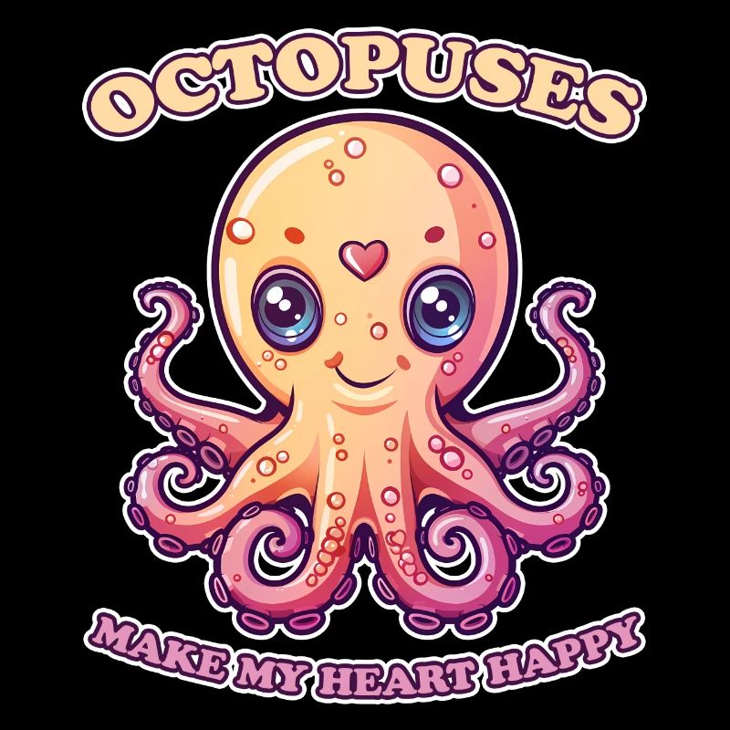 Funny Octopus Cephalopod Squid Gift
