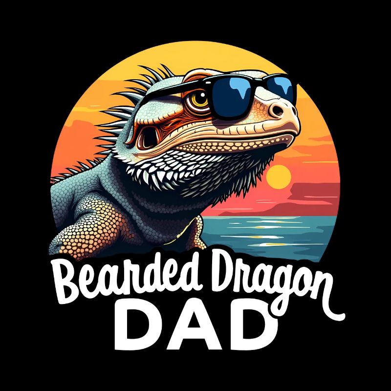 Bearded Dragon Saying Dad Funny Bearded Dragon Gift