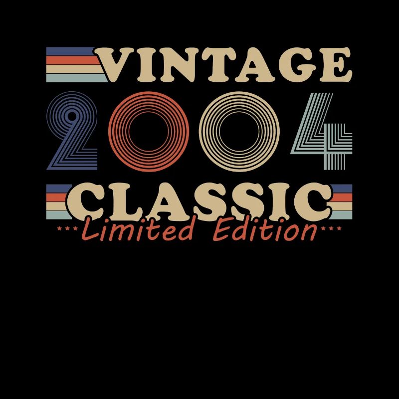 2004 Vintage Retro Geburtstagsgeschenk