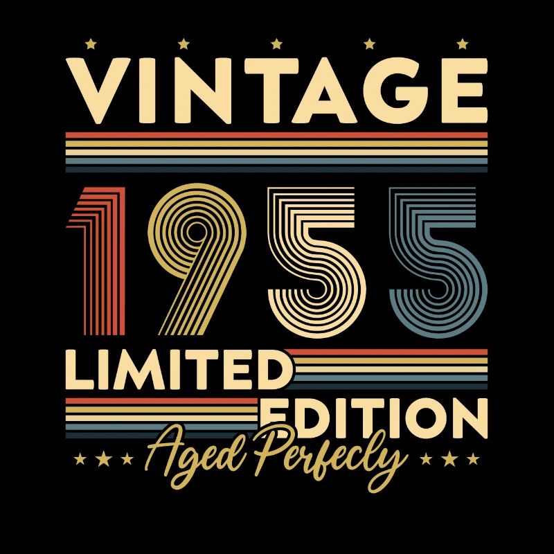1955 Vintage Retro Geburtstagsgeschenk