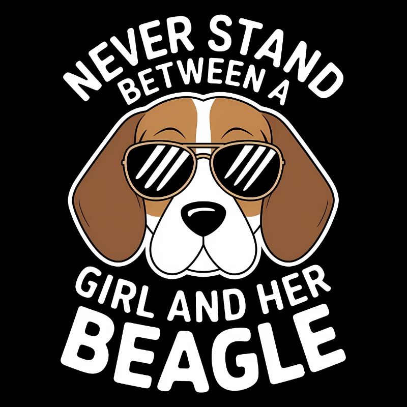 Beagle Mädchen Hunde Lustiges Beagle Geschenk