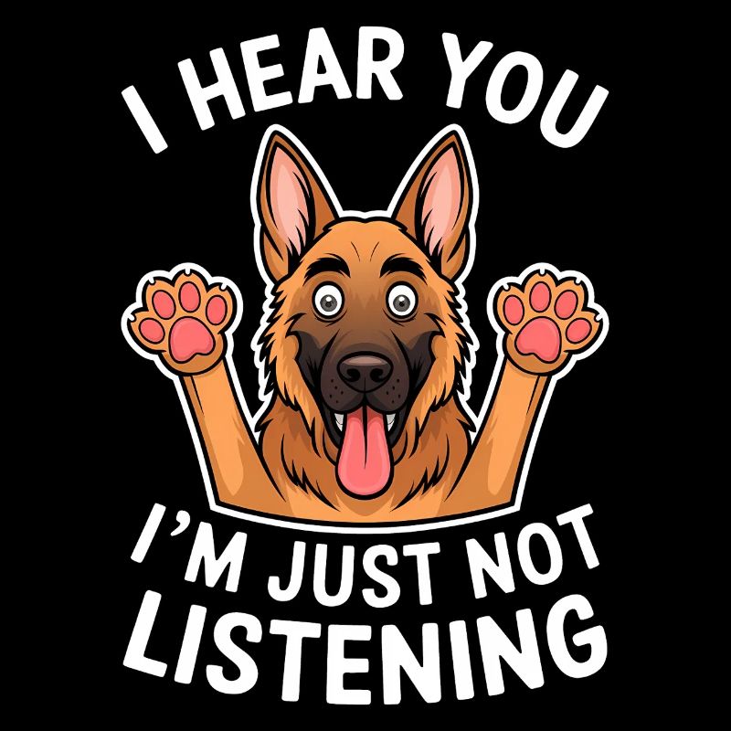 Deutscher Schäferhund Spruch Schäferhund Geschenk