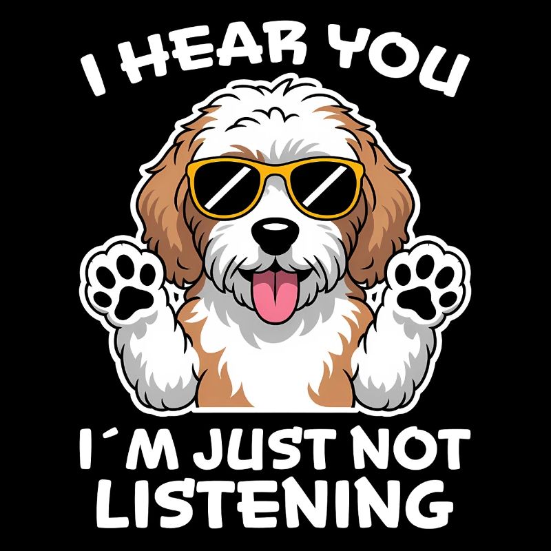 Cockapoo Saying Dogs Funny Cockapoo Gift