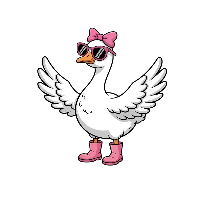 Gans Spruch Mädchen Gänse Lustiges Gans Geschenk