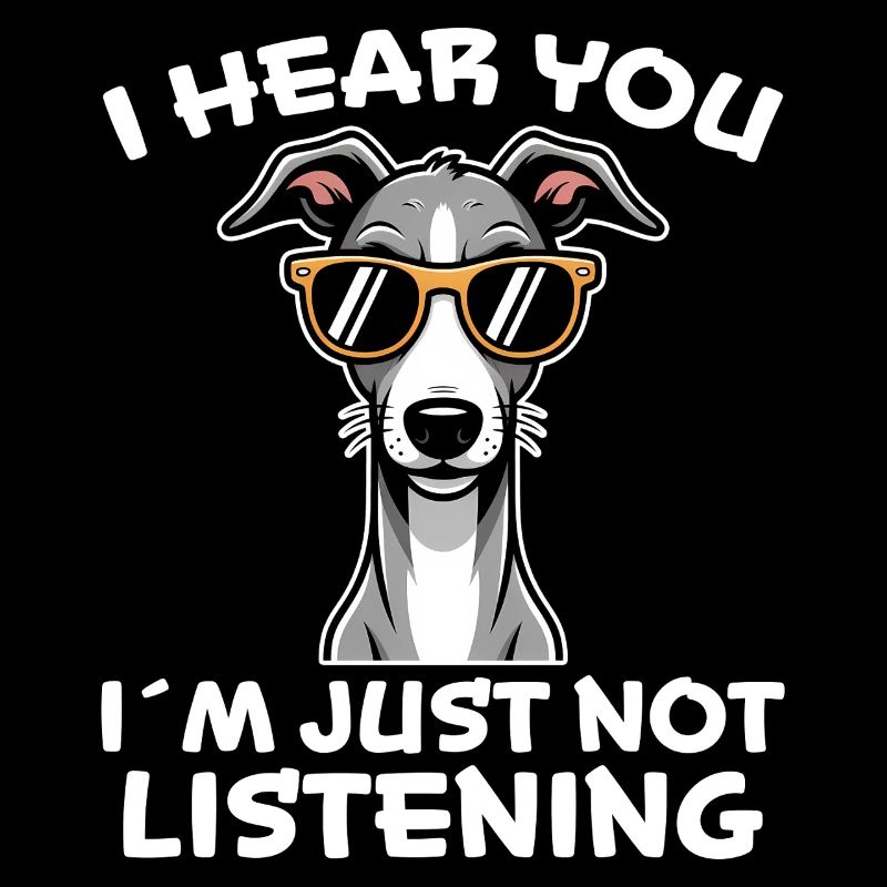 Greyhound Spruch Windhund Witz Greyhound Geschenk