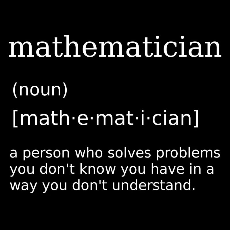 Mathématicien Math Math Nerd Professeur de mathématiques
