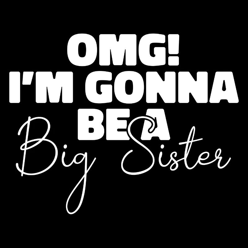 OMG Ich werde eine große Schwester sein Überraschende Schwester