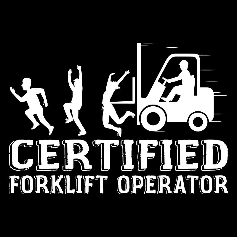 Zertifizierter Gabelstaplerfahrer