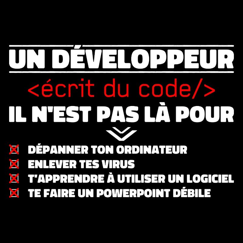 Un Développeur Écrit du Code Cadeau