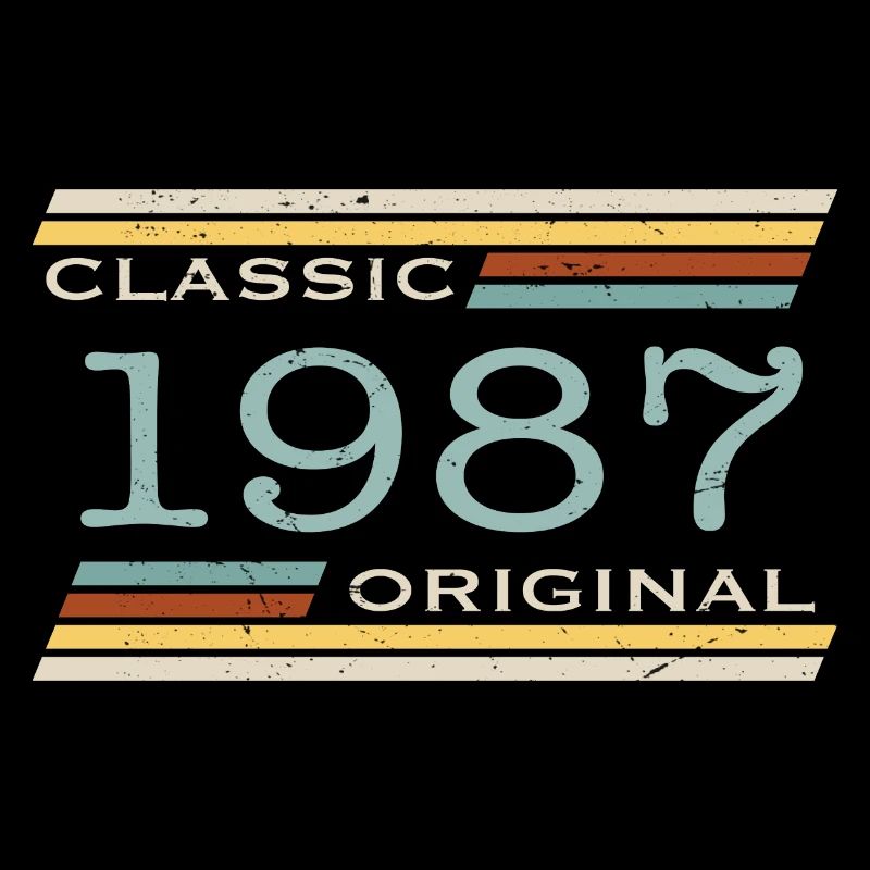 Vintage 1987, Classique, Original(e)
