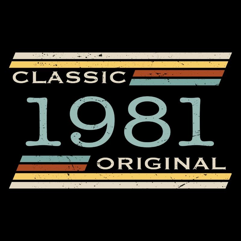 Vintage 1981, Classique, Original(e)