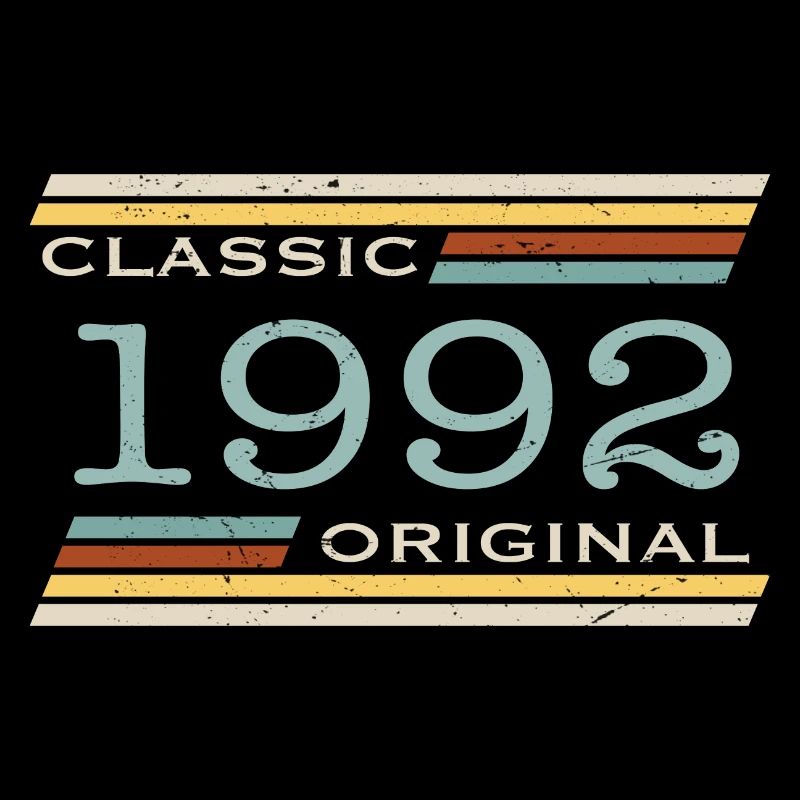 Vintage 1992, Classique, Original(e)