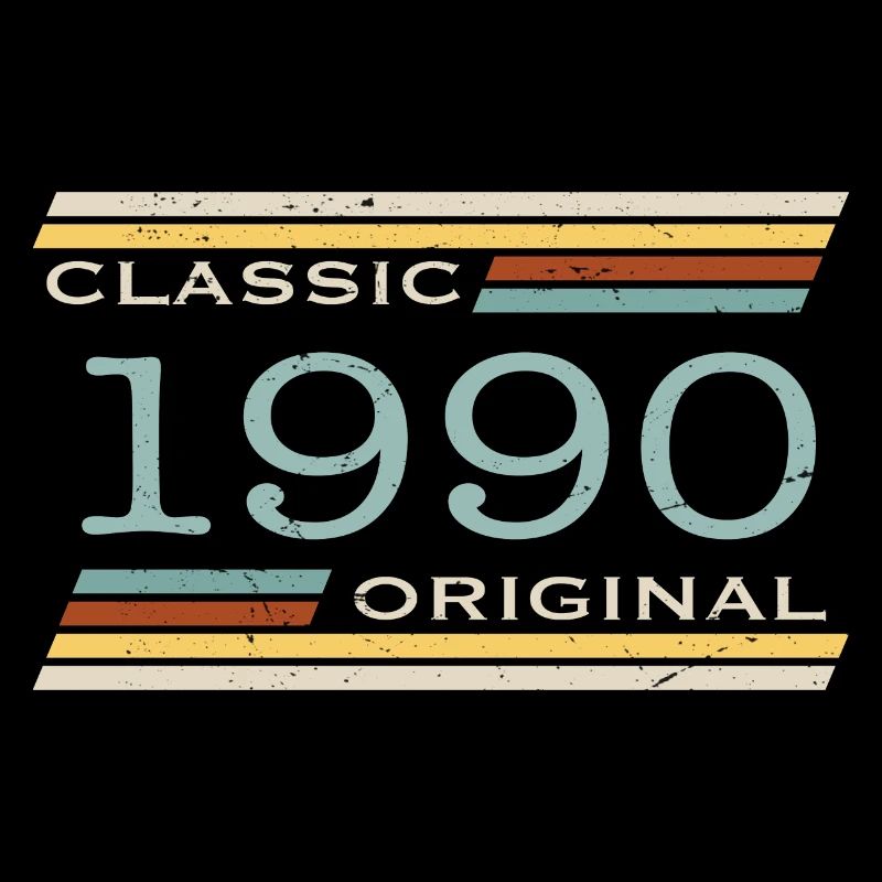 Vintage 1990, Classique, Original(e)