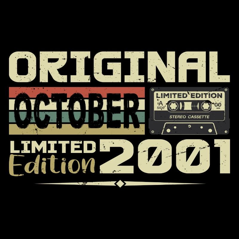 Anniversaire Octobre 2001 Original | Octobre 2001