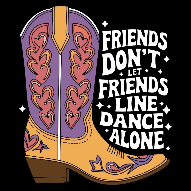 Line Dancing Dancing Dancers