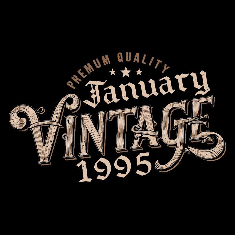 Janvier 1995 | 1995 Janvier Vintage Anniversaire