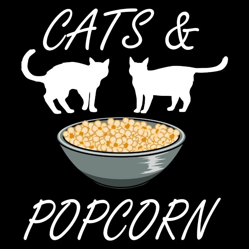 Chats et popcorn Cute Kitty Popcorn Chef