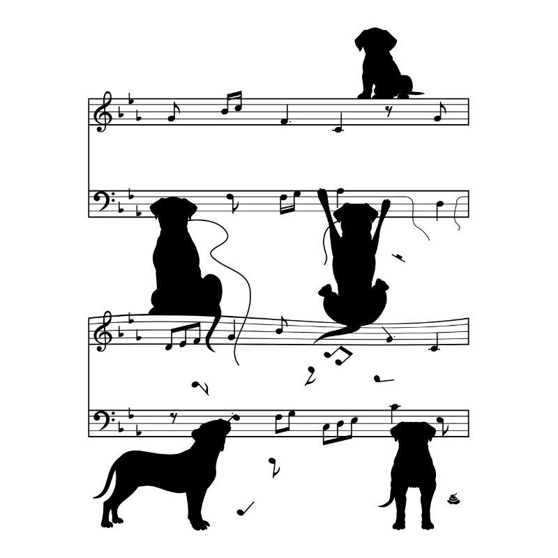 Notes de musique Cane Corso