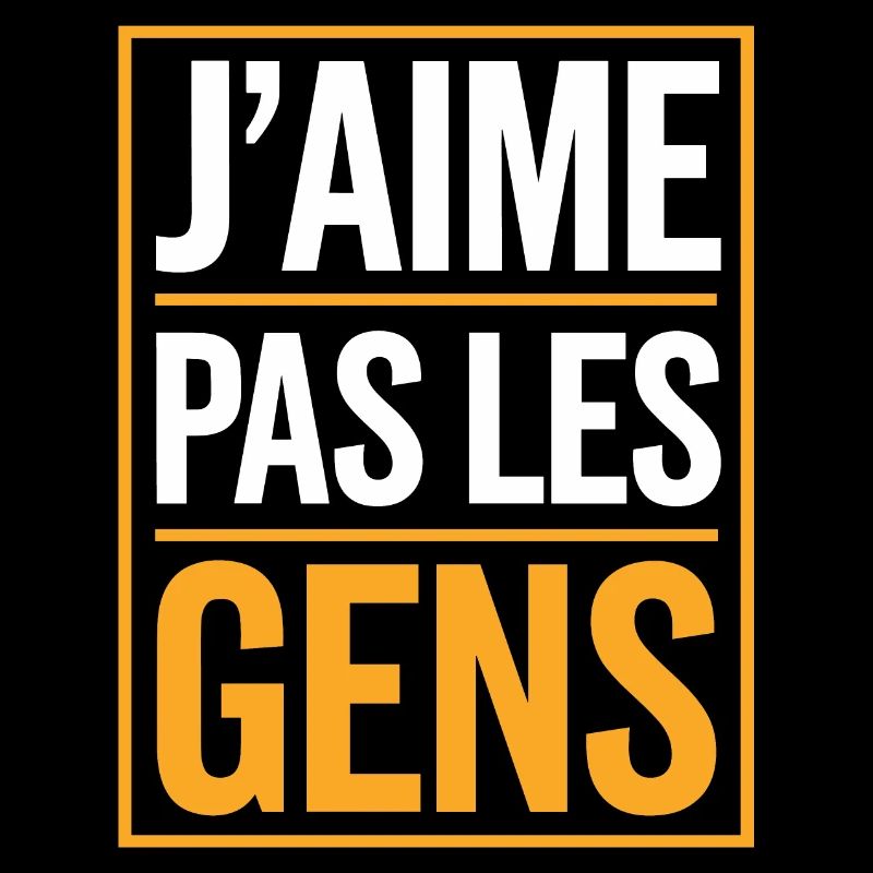 J'aime pas les gens