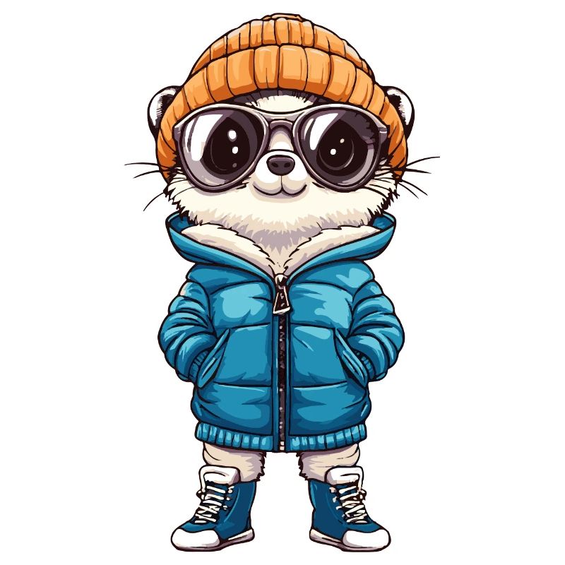 Suricate d’hiver