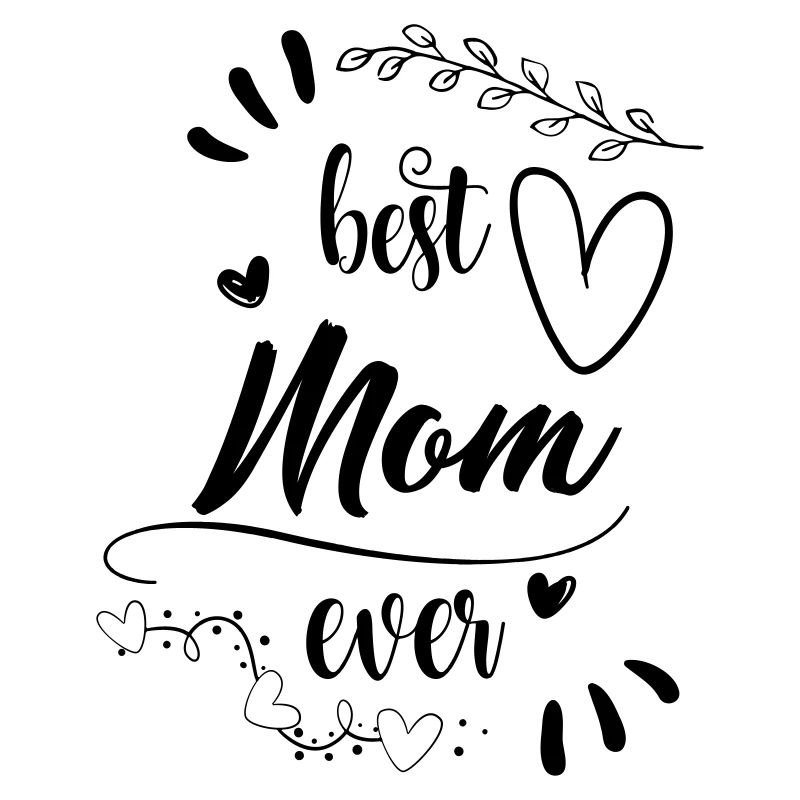 Best Mom Mum ever! Beste Mutter! Geschenkidee