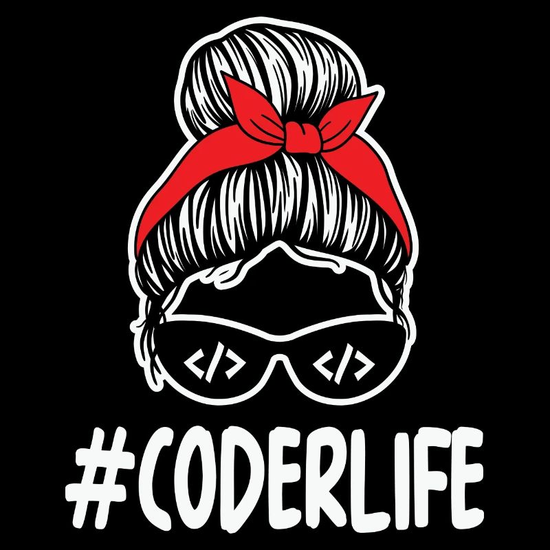 Mom Coding Mother Woman Coderlife