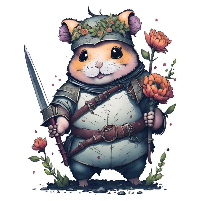 Hamster-Samurai: Ninja Hamster-Held