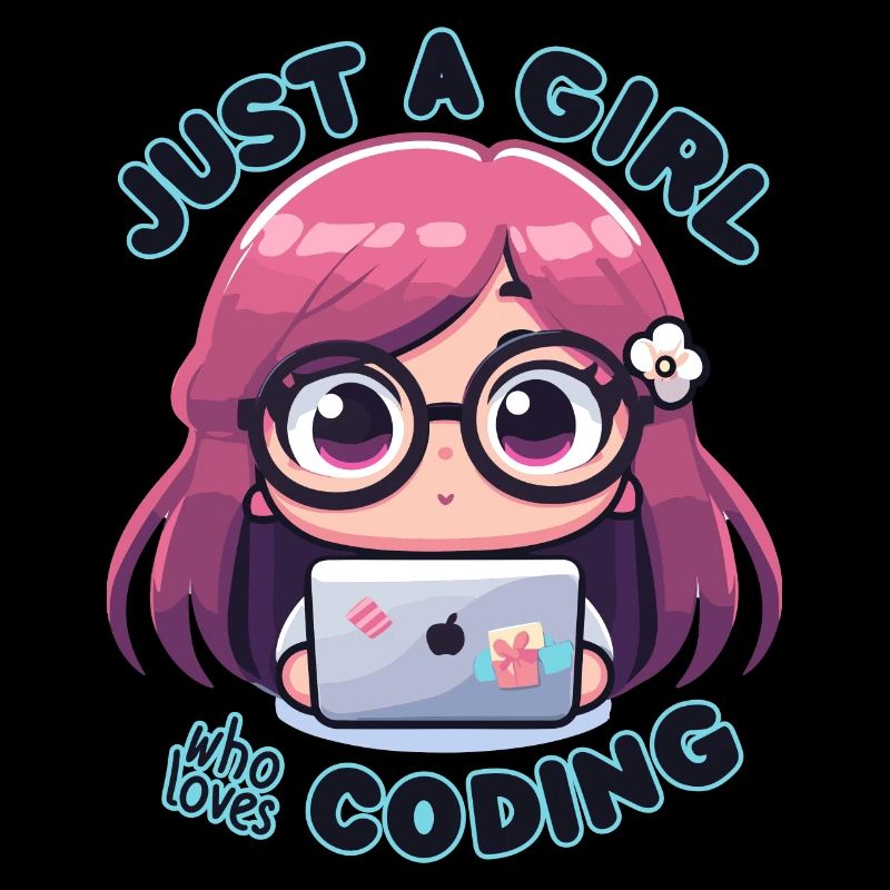 EINFACH EIN MÄDCHEN, DAS DAS PROGRAMMIEREN LIEBT