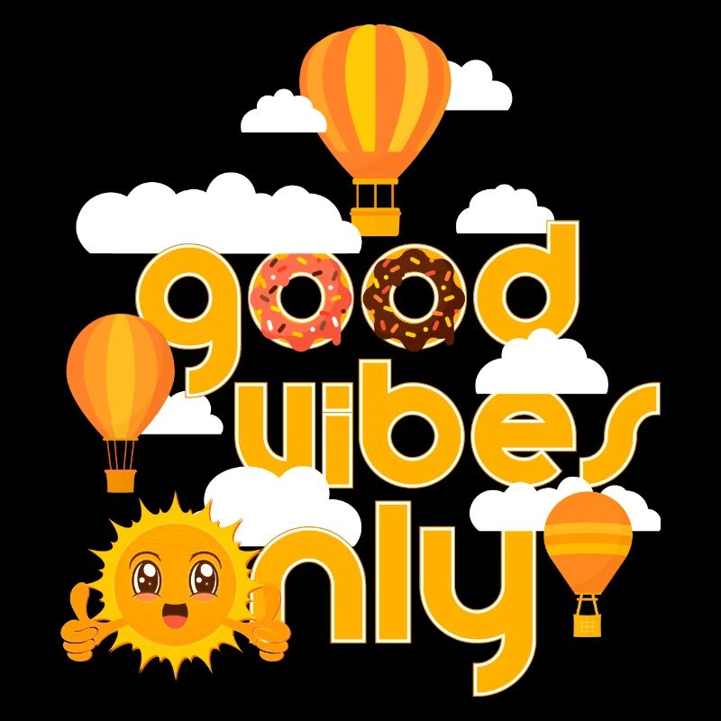 Good Vibes (ballons, soleil)