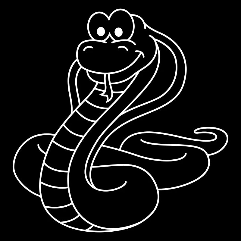Serpent Cobra Comic Animal