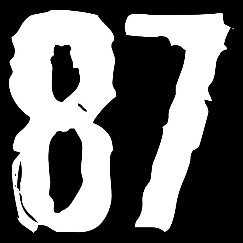 87 Number jersey