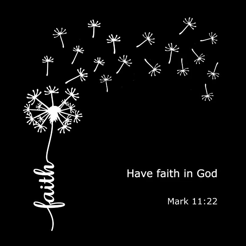 Foi Pissenlit Conception chrétienne Marc 11:22