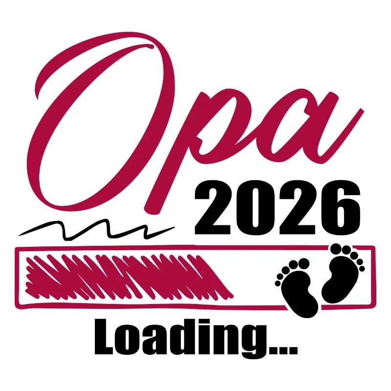 Werdender Opa 2026 Opa loading Geschenk Männer